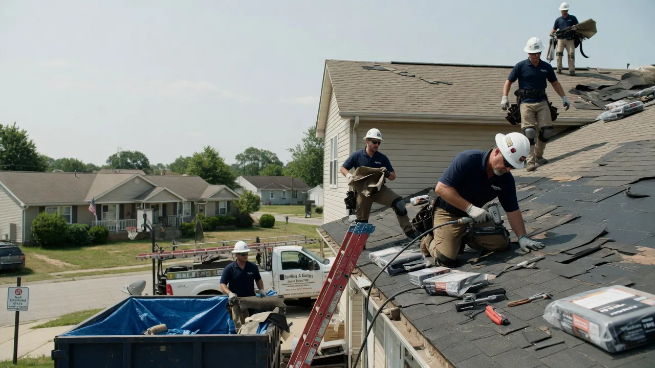 Roof Replacement in Sandyville, WV near me
